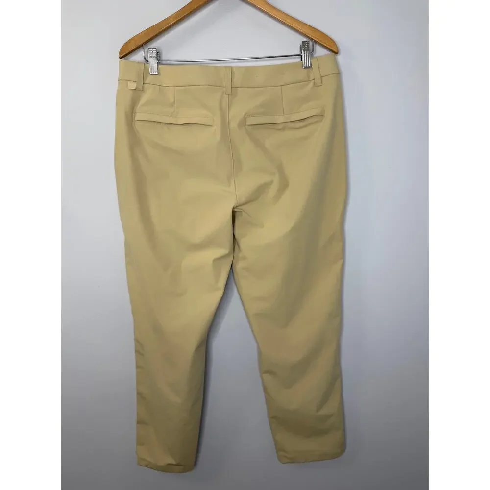 Lululemon ABC Classic-Fit Trouser Chino Pant  Warpstreme Trench Biege Mens 34x28